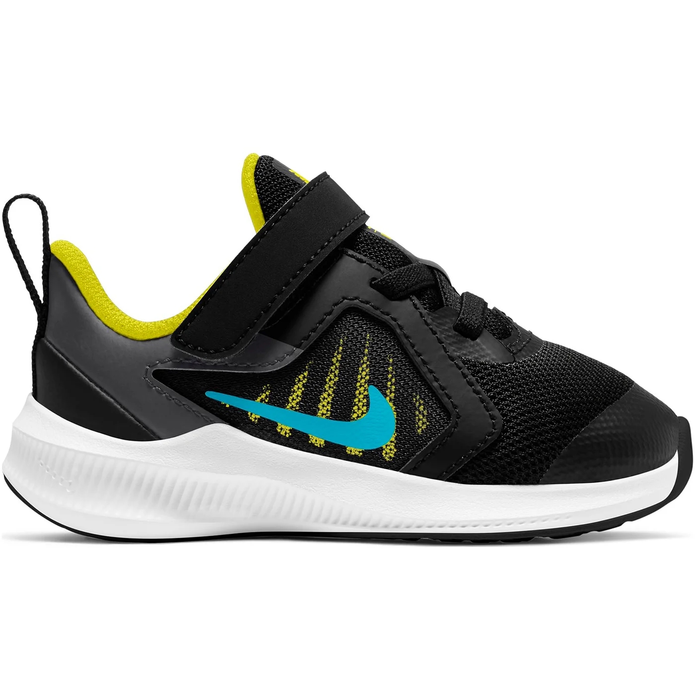 NIKE LIFESTYLE - SCHUHE KINDER - SNEAKERS DOWNSHIFTER 10 KIDS (TDV) LIFESTYLE - SCHUHE KINDER - BLACK/CHLORINE BLUE-HIGH VOLTA 8mPxyid8